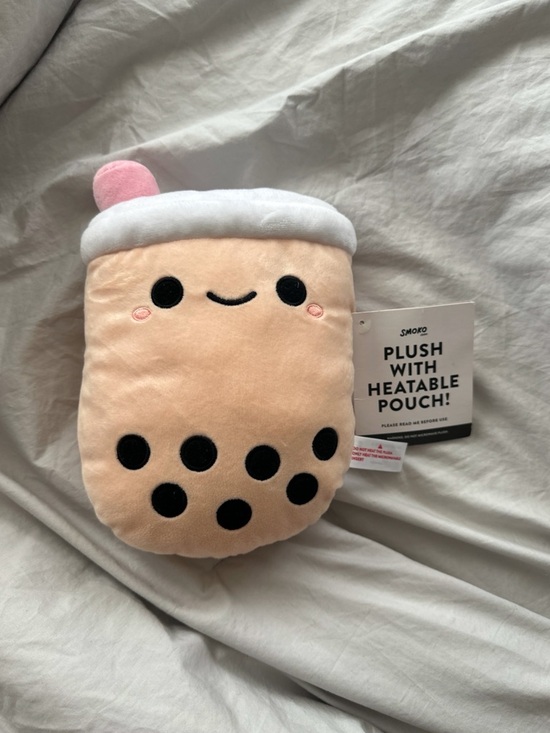 Smoko Other - SMOKO Boba Plush w/ Heatable Pouch NWT